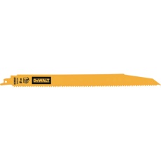 【DWAR106-JP】DEWALT レシプロソーブレード・セーバーソーブレード・レシプロソー替刃・セーバーソー替刃 セーバーソーブレード6山x300mm(5枚)