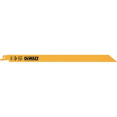 【DWAR110-JP】DEWALT レシプロソーブレード・セーバーソーブレード・レシプロソー替刃・セーバーソー替刃 セーバーソーブレード10/14山x300mm(5枚)