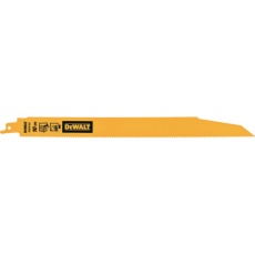 【DWAR160-JP】DEWALT レシプロソーブレード・セーバーソーブレード・レシプロソー替刃・セーバーソー替刃 セーバーソーブレード10山x300mm(5枚)