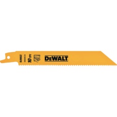 【DWAR610-JP】DEWALT レシプロソーブレード・セーバーソーブレード・レシプロソー替刃・セーバーソー替刃 セーバーソーブレード10山x150mm(5枚)