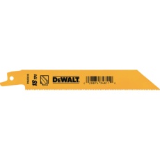 【DWAR618-JP】DEWALT レシプロソーブレード・セーバーソーブレード・レシプロソー替刃・セーバーソー替刃 セーバーソーブレード18山x150mm(5枚)
