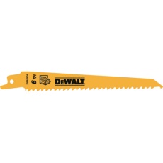 【DWAR656-JP】DEWALT レシプロソーブレード・セーバーソーブレード・レシプロソー替刃・セーバーソー替刃 セーバーソーブレード6山x150mm(5枚)