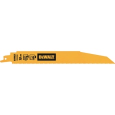 【DWAR960-JP】DEWALT レシプロソーブレード・セーバーソーブレード・レシプロソー替刃・セーバーソー替刃 セーバーソーブレード10山x225mm(5枚)