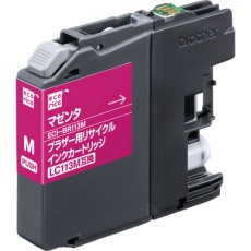 【ECI-BR113M】ecorica LC113M互換リサイクルインクカートリッジ マゼンタ
