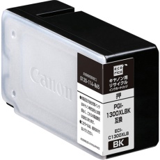 【ECI-C1300XLB】ecorica PGI-1300XLBK 互換リサイクルインク カートリッジ ブラック
