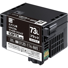 【ECI-E73L-B】ecorica ICBK73L互換リサイクルインクカートリッジ ブラック