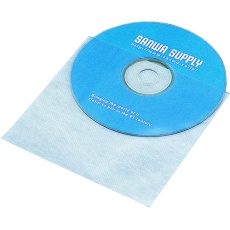 【FCD-F100】SANWA CD・CD-R用不織布ケース(100枚セット)