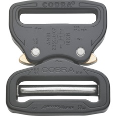 【FX45MVFB-ELOX】ALPIN COBRAプロスタイルANSI バックル 45MM マットブラック VF