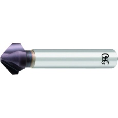 【FX-MG-CSX90-6.3X6X2.0X55】OSG FXコート3刃カウンターシンク 先端角90° 有効刃径6.3mm 先端径1×全長55mm 9149063
