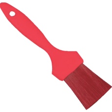 【GL11R】HillBrush グレージングブラシ(ミディアム)赤 210×50