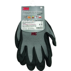 【GLOVE-GRA-L】3M 一般作業用コンフォートグリップグローブ グレー Lサイズ