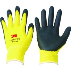 【GLOVE-YEL-S】3M 一般作業用コンフォートグリップグローブ イエロー Sサイズ