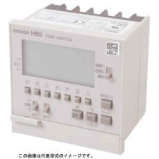 【H5S-WA2】OMRON デジタル・タイムスイッチ AC100-240V 出力2CH 埋込み取りつけ