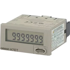 【H7ET-NFV】OMRON 小形タイムカウンタ 7桁 フリー電圧入力