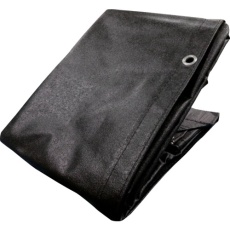 【H-BK1】シート トラックシート帆布 ブラック 1号 174×210cm