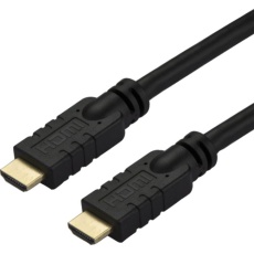 【HD2MM10MA】StarTech HDMI 2.0ケーブル/10m/4K60Hz/CL2定格/オス・オス/ブラック