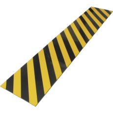 【HTR-200-1-8T】日東エルマテ 反射トラクッション 8mm×200mm×1m 黄/黒