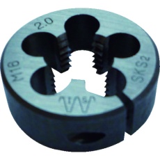 【IS-RD-25-M3X0.5】IS ねじ切り丸ダイス メートルねじ・並目 25径 M3X0.5