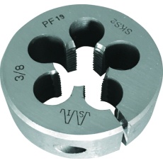 【IS-RD-50-PF038】IS 管用ねじ切り丸ダイス PFねじ 50径 3/8PF