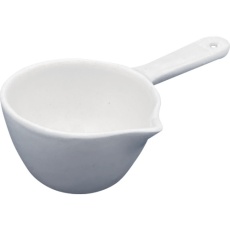 【J107】レオナ 1264-03 蒸発皿ハンドル付磁製140ml