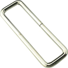 【JL-138】平ベルト金具 角カン 38mm幅用 (4個入り)