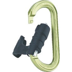 【KA65BK-Y】ALPIN カラビナ OVALO BELAY バーロック 線径12.5 黄
