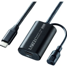 【KB-USB-RCC305】SANWA 5m延長USB3.1 Type C-Type Cアクティブリピーターケーブル