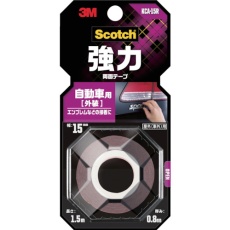 【KCA-15R】3M スコッチ 強力両面テープ 自動車外装用 15mm×1.5m