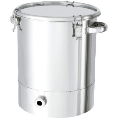 【KTT-CTH-30】MONOVATE ステンレスタンク片テーパー型クリップ式密閉容器 20L