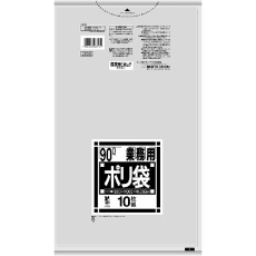 【L93V】サニパック バイオマスプラ10%配合ゴミ袋90L透明0.05mm