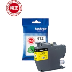 【LC412Y】brother LC412Y インクカートリッジ イエロー