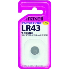 【LR431BS】マクセル アルカリボタン電池1個入り