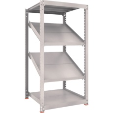 【M3-6394K2】TRUSCO スチールラック M3型中量棚 900X921XH1800 4段 傾斜2段
