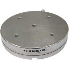 【MB-L-C126A】KANETEC 薄型永磁ホルダ台 丸形 底面吸着力600N