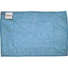 【MFCT5PA-B】TRUSCO マイクロファイバーカラー雑巾180x280 5枚入 ブルー