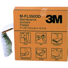 【M-FL550DD】3M メンテナンスソーベント(フォールデッド)127mm×15.2m(1巻入)