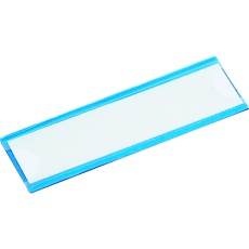 【MGP-25X80-B】TRUSCO マグネット式見出しプレート 25X80 青 10枚入