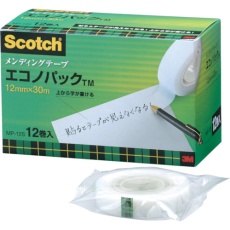 【MP-12S】3M メンディングテープエコノパック 12mmX30m 巻芯径25mm 12巻入