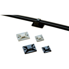 【MT-20-EX2】3M 結束バンド用固定具 屋内用 超強力粘着多用途テープ付 100個入り