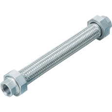 【NK-1100/SUS304-40A-1000L】NFK フィットユニオン式フレキシブルホース(無溶接式) ユニオンSUS304(ALLSUS304) 40A×1000L
