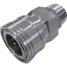 【NL-48SM-S】NKCカップリング NL型カップリングソケット(SUS304) R1 オネジ