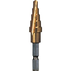 【NMS-13GA】TRUSCO 六角軸ステップドリル 2枚刃チタンコーティング 5～13mm