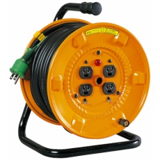 【NNP-E24N】NICHIDO 電工ドラム 100V アース付 抜け止め式 20m