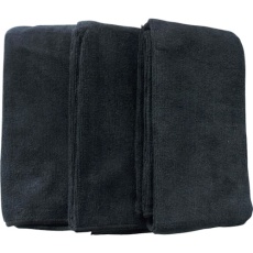 【NO9961-BLK】喜多 マイクロファイバー ロングタオル3枚組 No9961 ブラック 約100×34cm