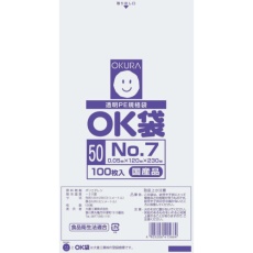 【OK-(50)7】オークラ OK袋 0.05mm 7号