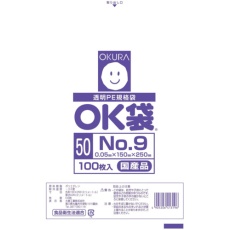 【OK-(50)9】オークラ OK袋 0.05mm 9号