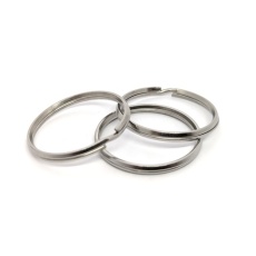 【P-220】ニッサチェイン ステンレスキーリング 32mm(3個入)