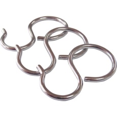 【P-250】ニッサチェイン ステンレスPフック 32mm(2個入)