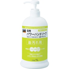 【PHS-10-A】TRUSCO 薬用パワーハンドソープ ポンプボトル 1.0L