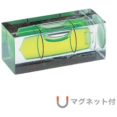 【PM-15-36】KOD 角型アイベルマグネット付水平器 15×16×36mm